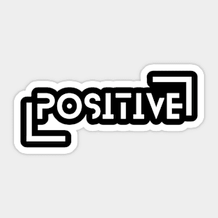 positive vibes Sticker